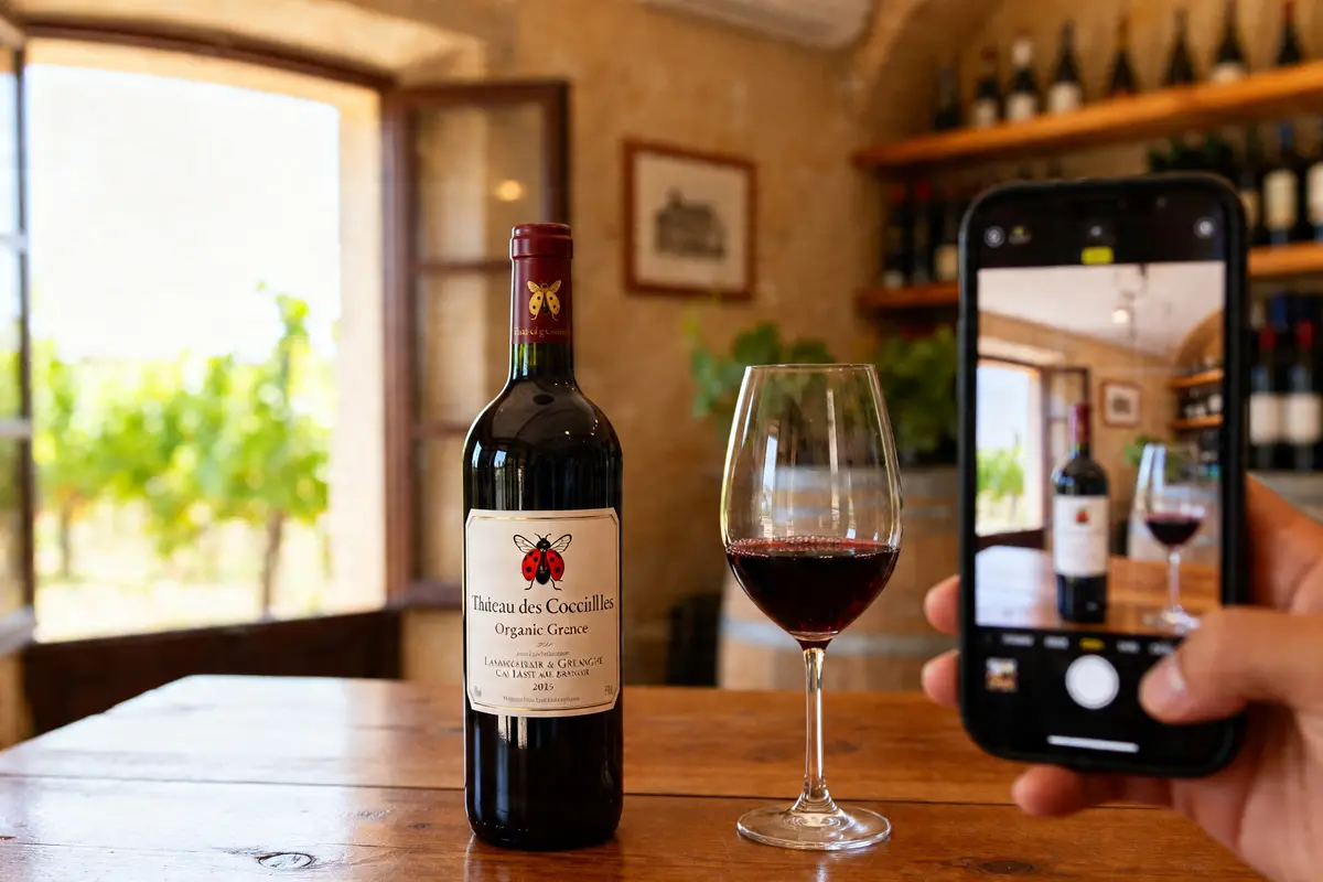 Château des coccinelles : Vin bio rouge Côtes du Rhône à acheter