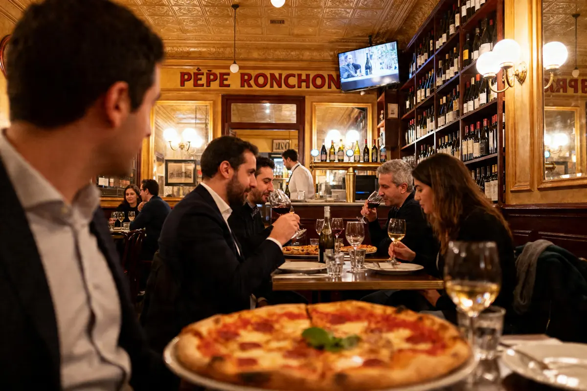 Pépé Ronchon Vino – restaurant – bar à vins italien à Paris 9