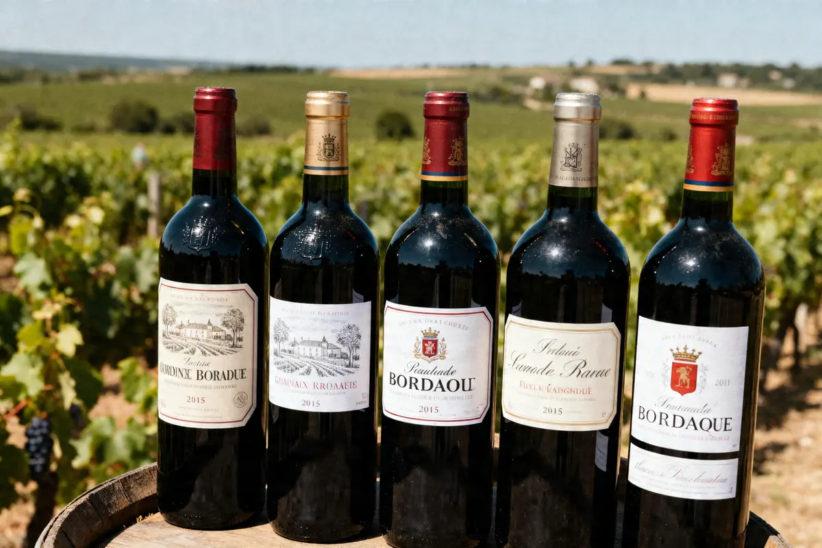 Vins de Bordeaux les plus connus : Top Grands crus et châteaux