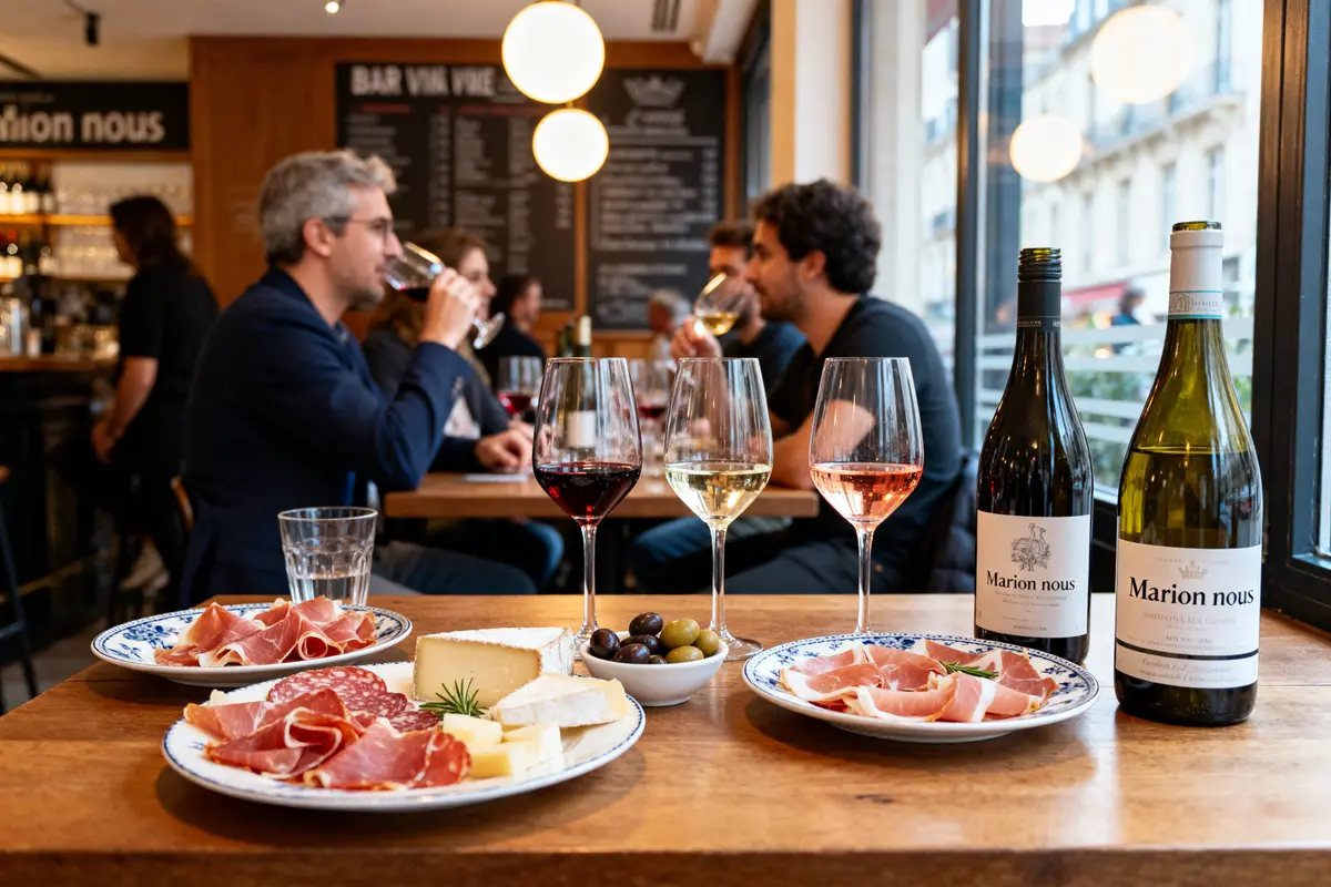 Marion nous â Bar Ă vins & tapas Ă Avignon : Menu & avis