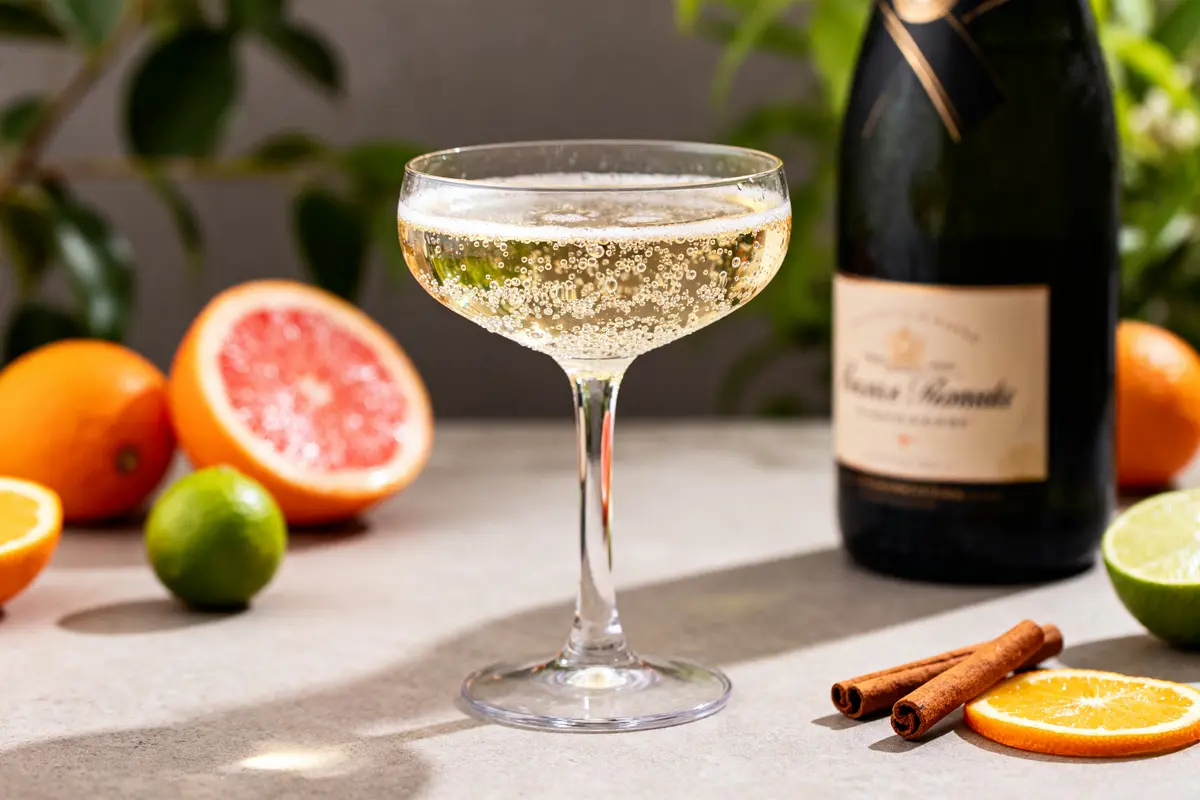 Cocktail au champagne : 10 recettes faciles, élégantes et festives