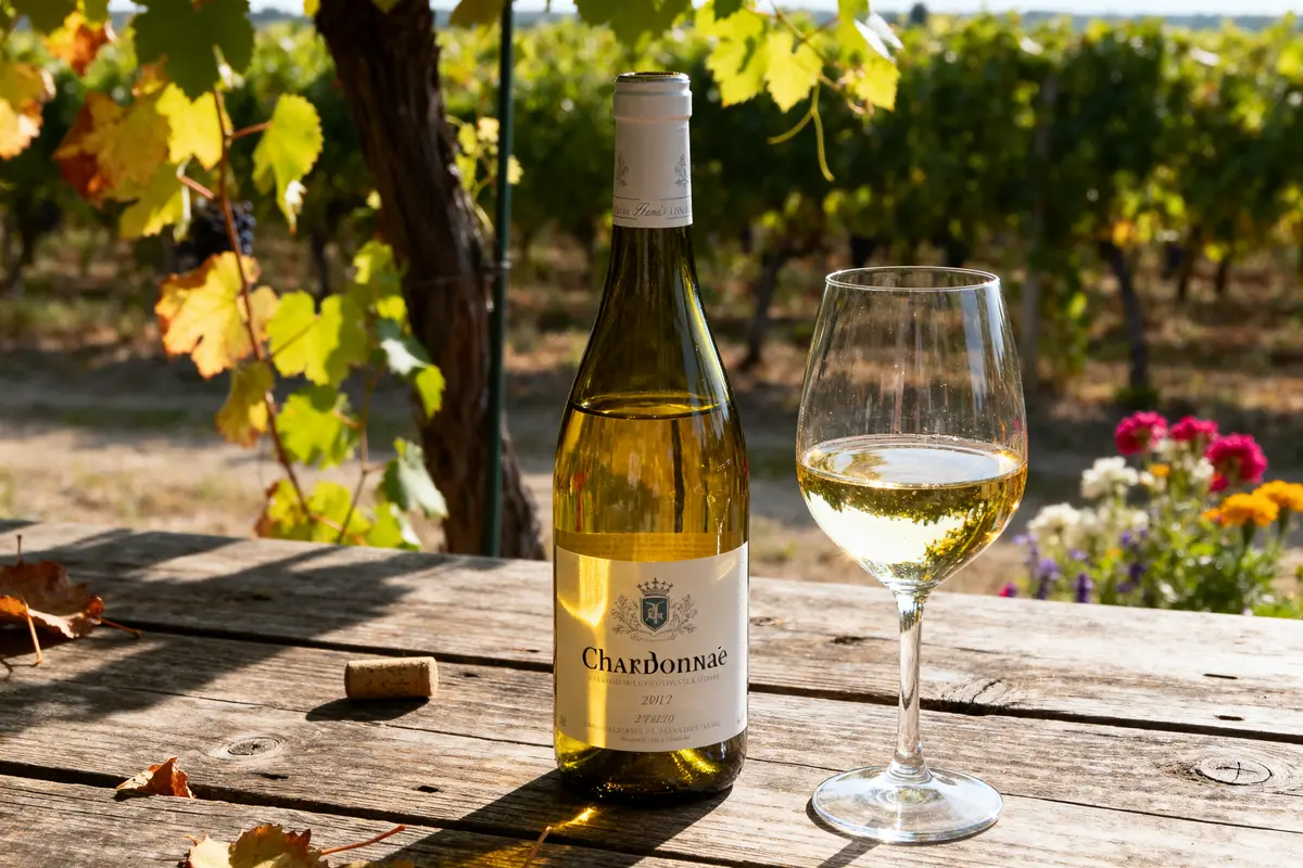 Vin blanc chardonnay : sélection, accords &amp; style à découvrir